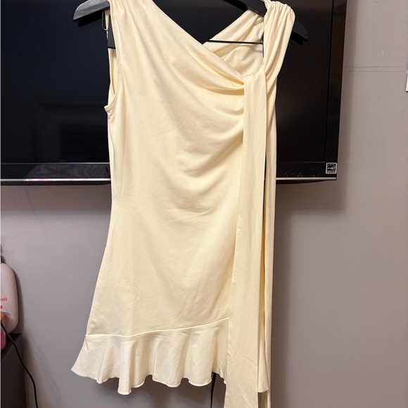 Peppermayo One-Shoulder Mini Dress - Yellow - Picture 2 of 7
